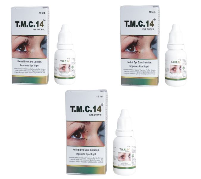 T.M.C.14 Eye Drops(10ml)(Pack of 3)